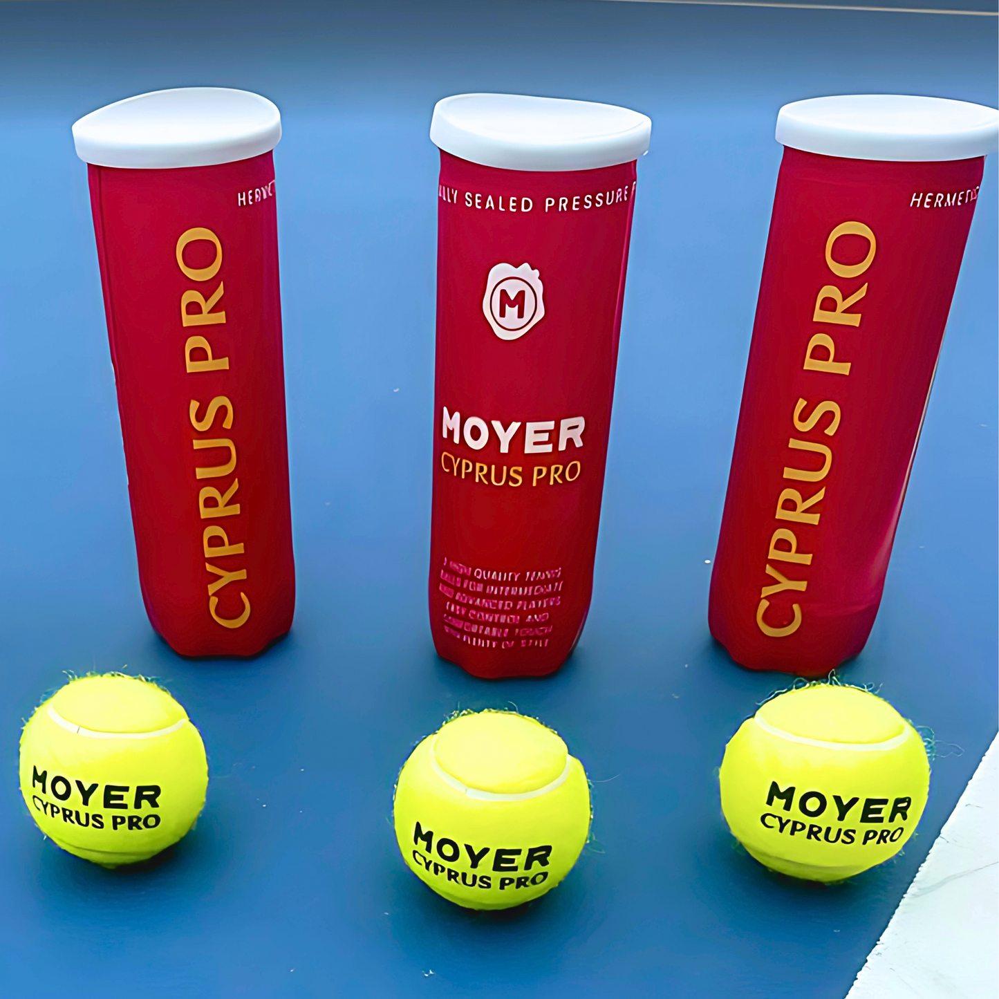 Cyprus Pro | Bundle of 3 Tubes (9 Balls Total)