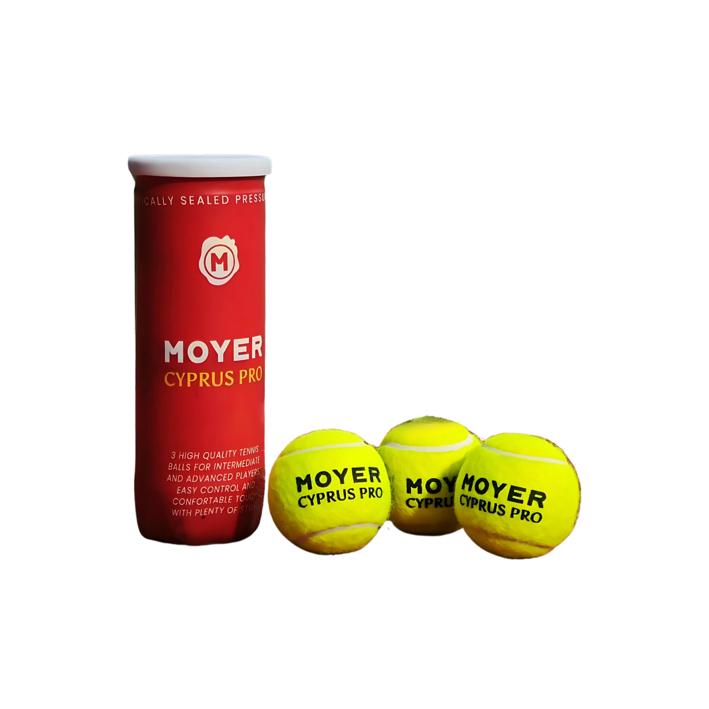 Cyprus Pro | Tube of 3 Balls